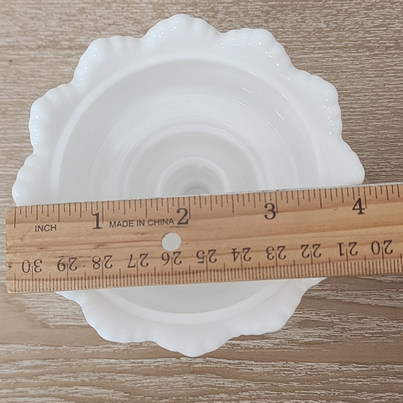 3 FOR $20! Vintage Hobnail Milk Glass Candle Holder - Picture 8 of 9